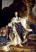 Hyacinthe Rigaud Portrait of Louis XV oil painting reproduction